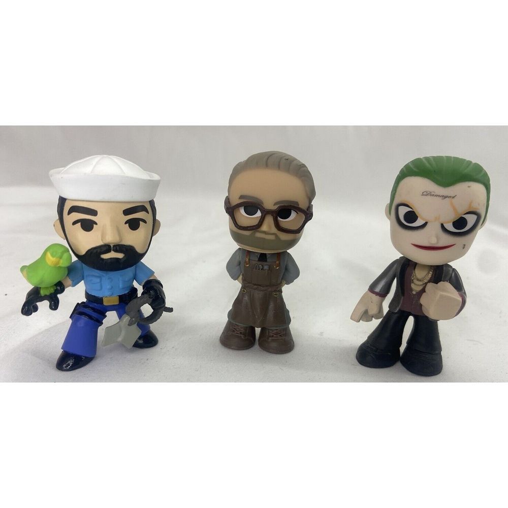 Lot Of 3 Funko Mystery Minis Hasbro Retro Toys G.I.‎ Joe Shipwreck Alfred Joker